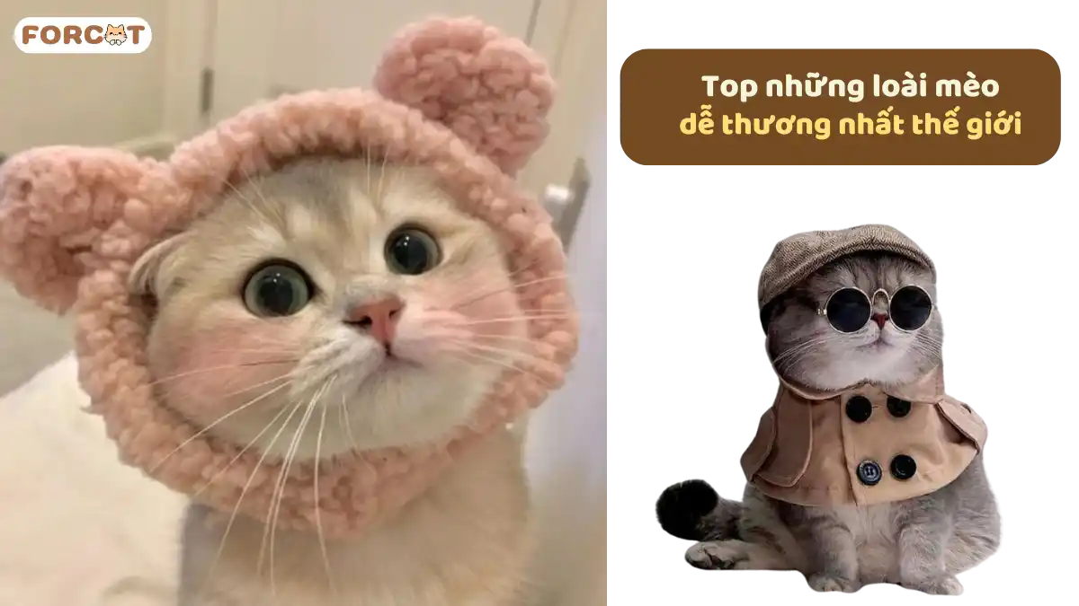 Top những loài mèo đáng yêu khó đỡ